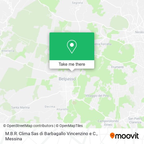 M.B.R. Clima Sas di Barbagallo Vincenzino e C. map
