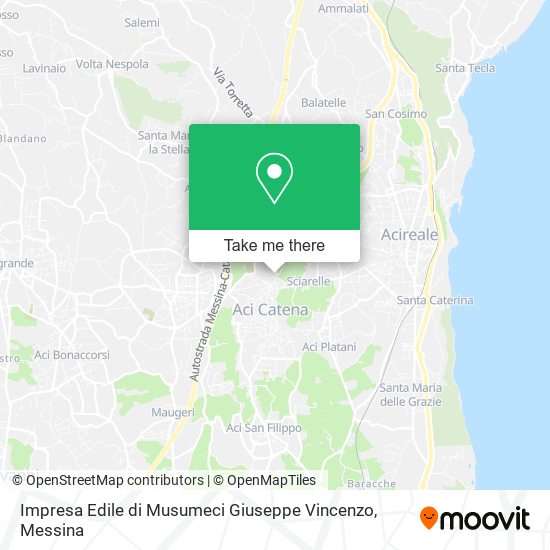 Impresa Edile di Musumeci Giuseppe Vincenzo map