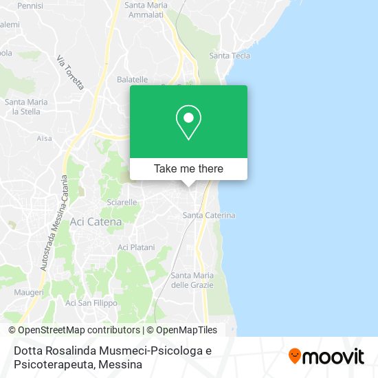 Dotta Rosalinda Musmeci-Psicologa e Psicoterapeuta map