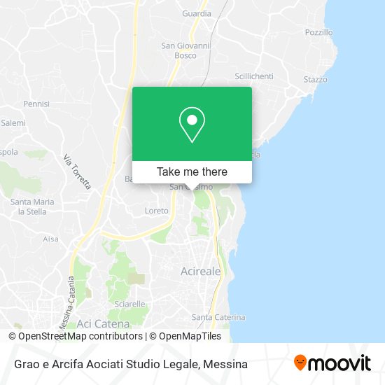 Grao e Arcifa Aociati Studio Legale map