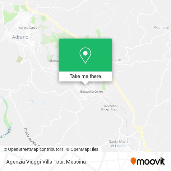 Agenzia Viaggi Villa Tour map