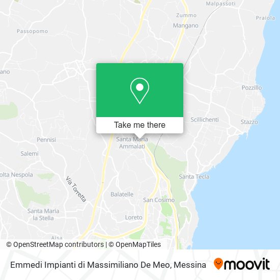 Emmedi Impianti di Massimiliano De Meo map