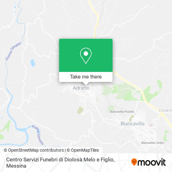 Centro Servizi Funebri di Diolosà Melo e Figlio map