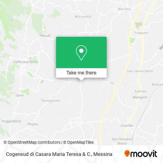 Cogensud di Casara Maria Teresa & C. map