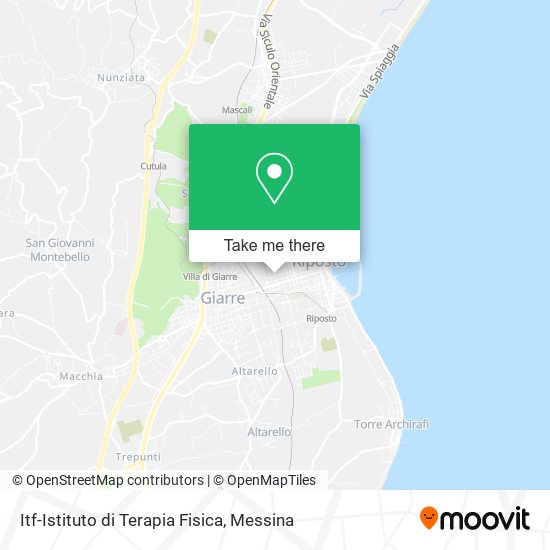 Itf-Istituto di Terapia Fisica map