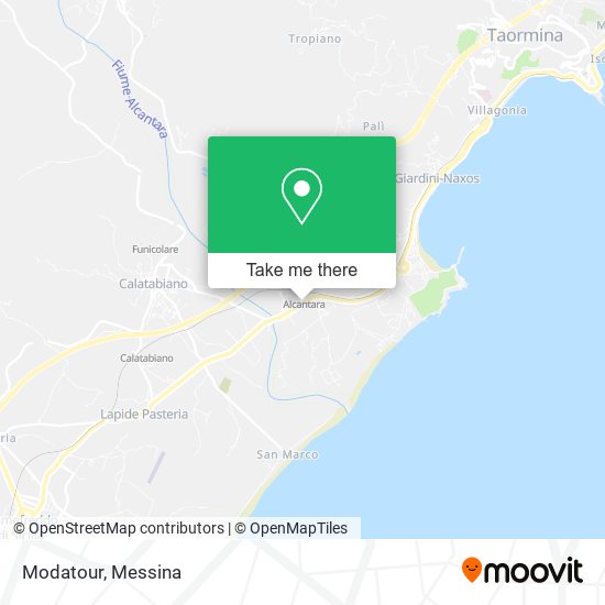 Modatour map