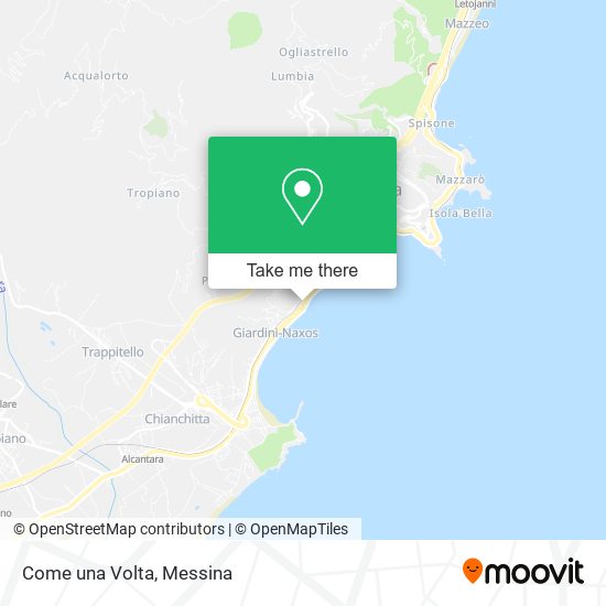 Come una Volta map