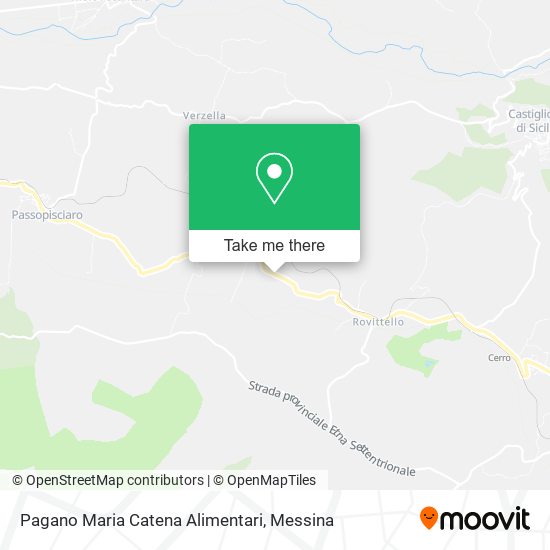 Pagano Maria Catena Alimentari map
