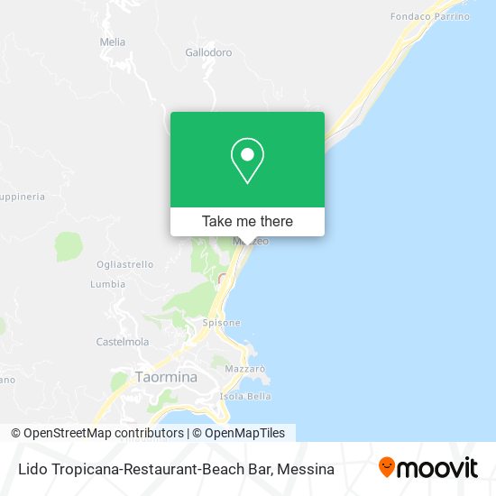 Lido Tropicana-Restaurant-Beach Bar map