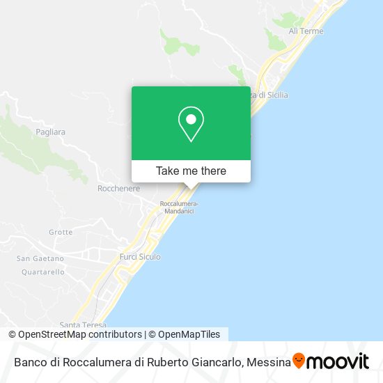 Banco di Roccalumera di Ruberto Giancarlo map