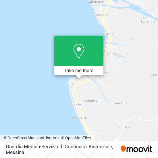 Guardia Medica-Servizio di Continuita' Aistenziale map