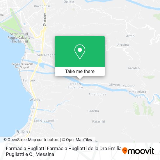 Farmacia Pugliatti Farmacia Pugliatti della Dra Emilia Pugliatti e C. map