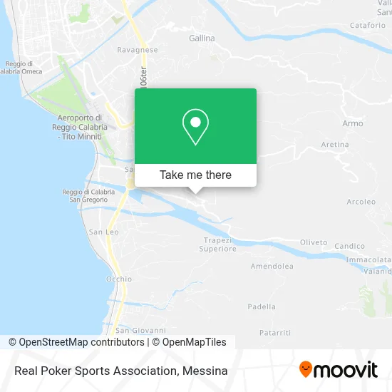 Real Poker Sports Association map
