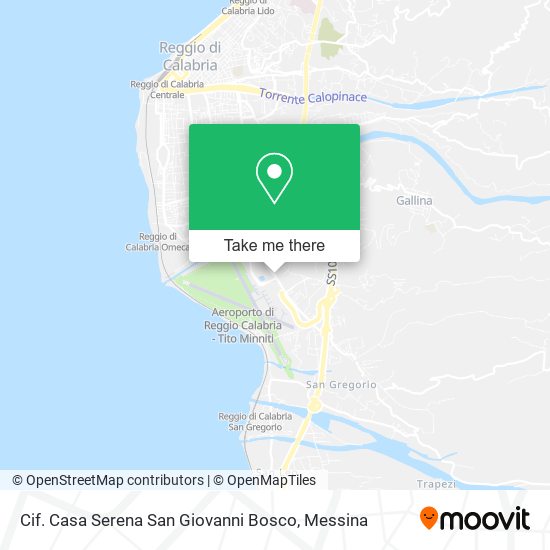 Cif. Casa Serena San Giovanni Bosco map