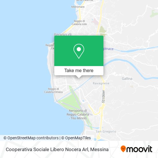 Cooperativa Sociale Libero Nocera Arl map