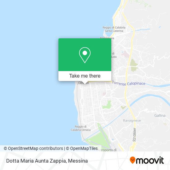 Dotta Maria Aunta Zappia map