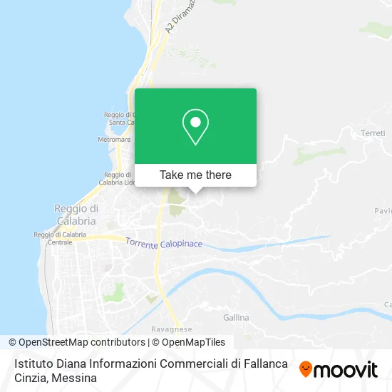 Istituto Diana Informazioni Commerciali di Fallanca Cinzia map