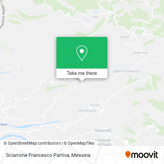 Sciarrone Francesco Partiva map