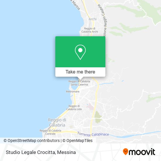 Studio Legale Crocitta map