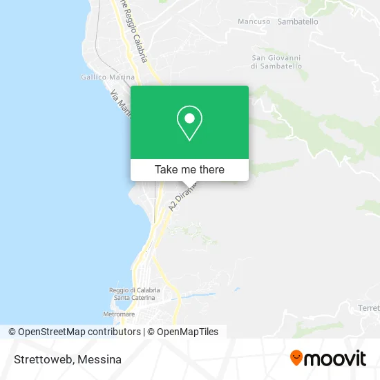 Strettoweb map
