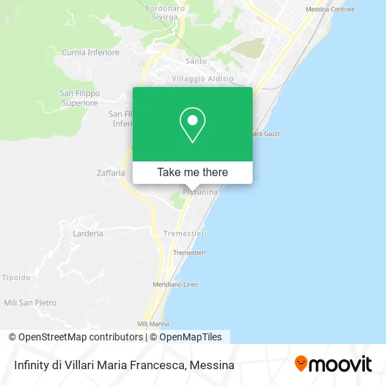 Infinity by Maria Francesca Villari map