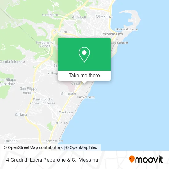 4 Gradi di Lucia Peperone & C. map