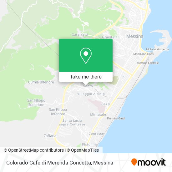 Colorado Cafe di Merenda Concetta map