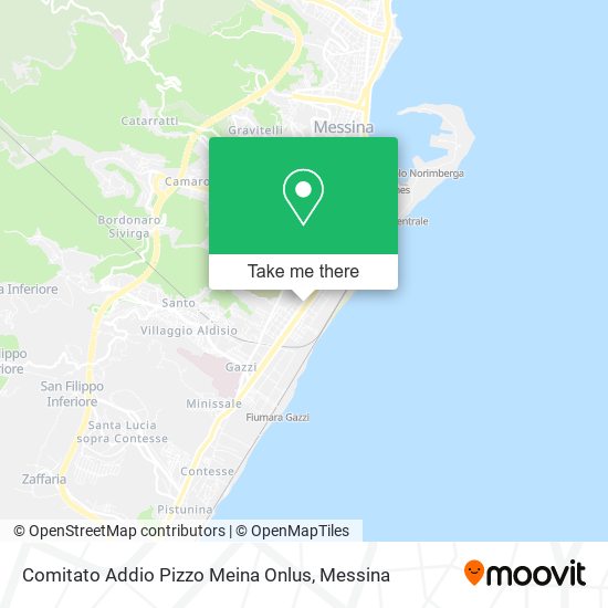 Comitato Addio Pizzo Meina Onlus map