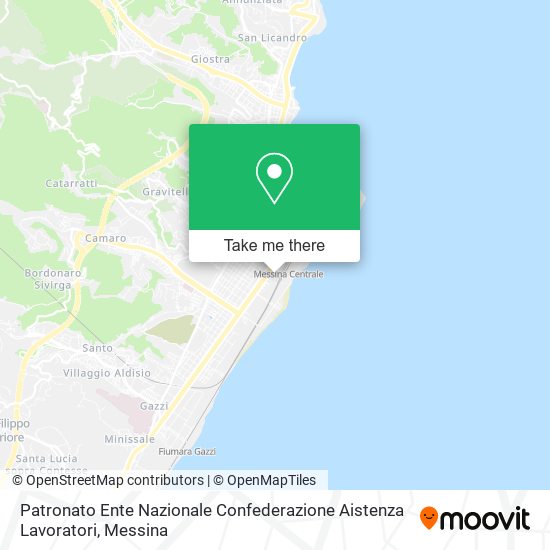 Patronato Ente Nazionale Confederazione Aistenza Lavoratori map