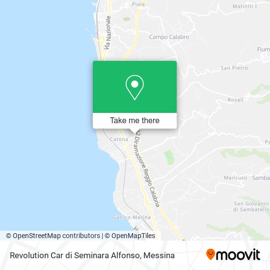Revolution Car di Seminara Alfonso map