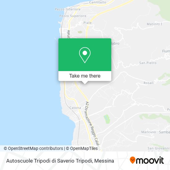 Autoscuole Tripodi di Saverio Tripodi map