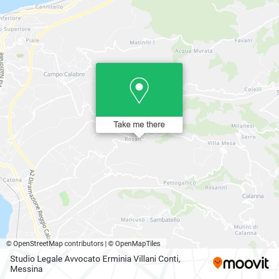 Studio Legale Avvocato Erminia Villani Conti map