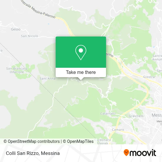 Colli San Rizzo map