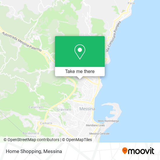 Home Shopping map