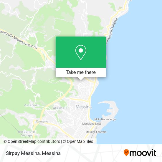 Sirpay Messina map