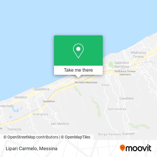 Lipari Carmelo map