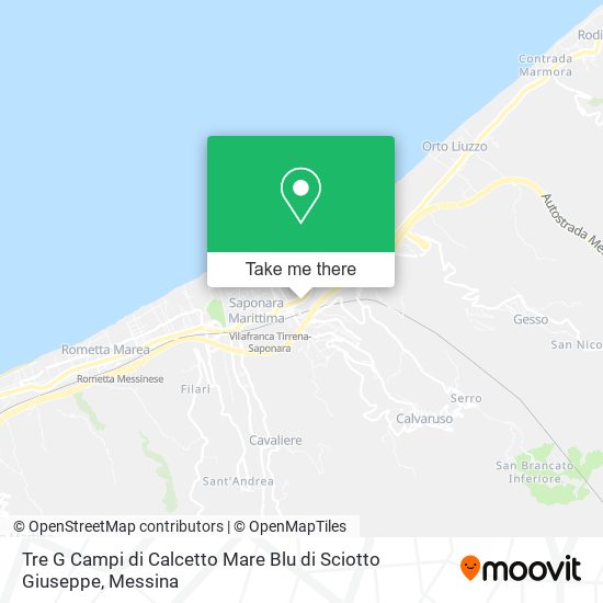 Tre G Campi di Calcetto Mare Blu di Sciotto Giuseppe map
