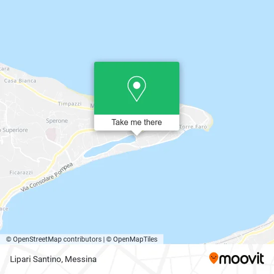 Lipari Santino map