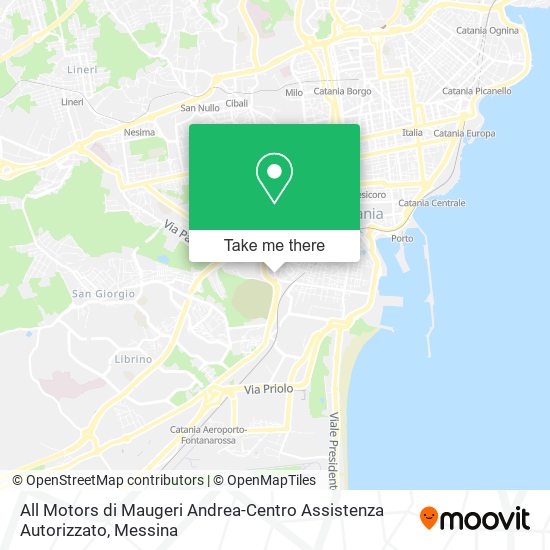 All Motors di Maugeri Andrea-Centro Assistenza Autorizzato map