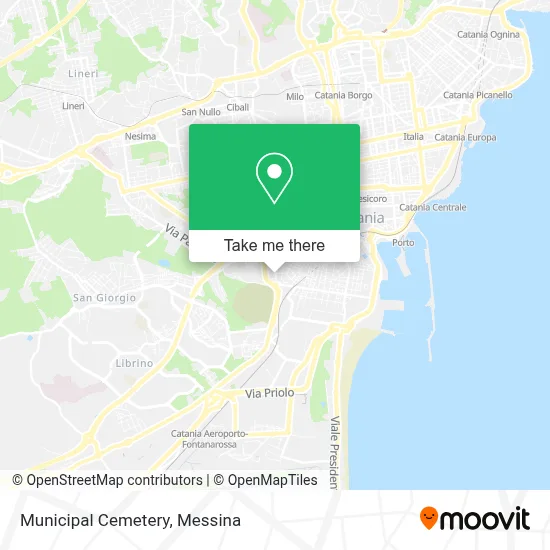 Municipal Cemetery map