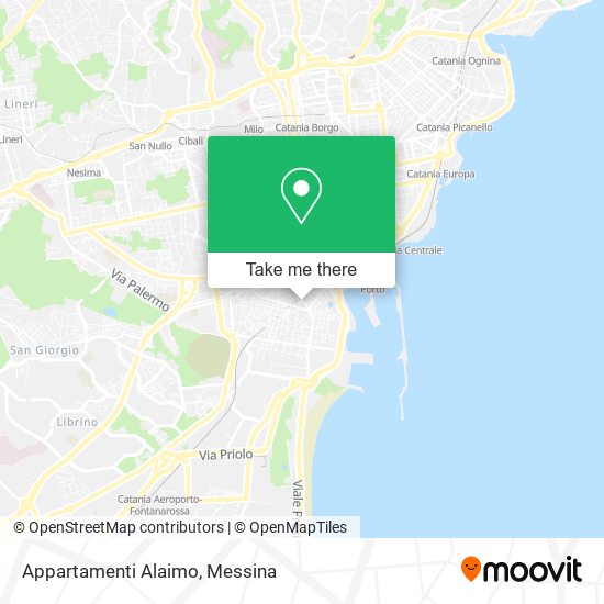 Appartamenti Alaimo map