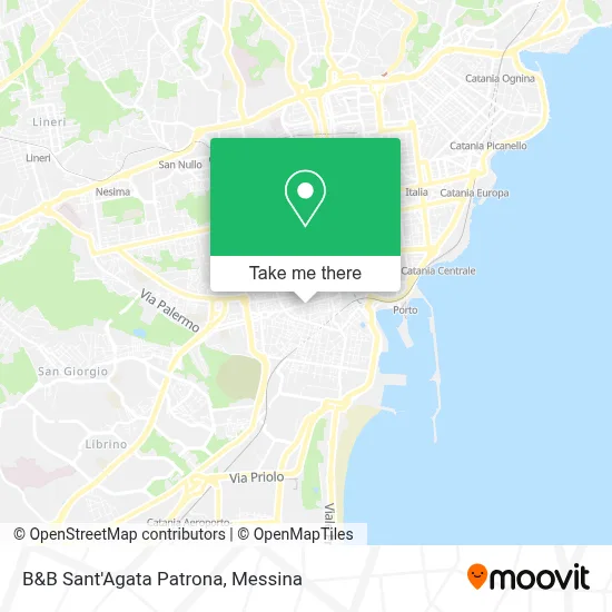 B&B Sant'Agata Patrona map