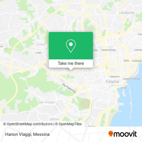 Hanon Viaggi map