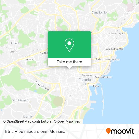 Etna Vibes Excursions map