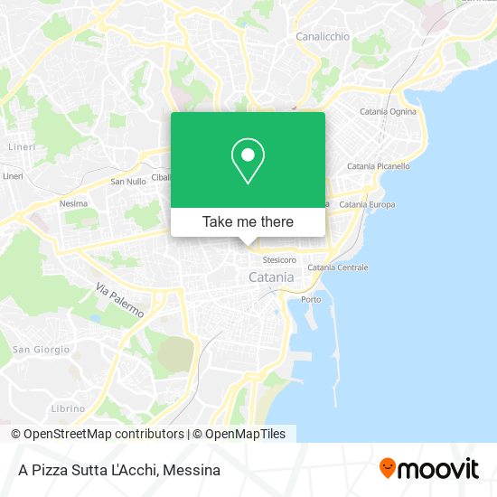 A Pizza Sutta L'Acchi map