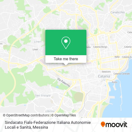 Sindacato Fials-Federazione Italiana Autonomie Locali e Sanità map