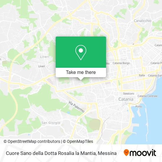 Cuore Sano della Dotta Rosalia la Mantia map