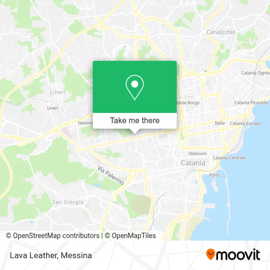 Lava Leather map