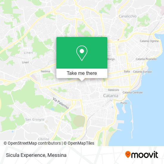 Sicula Experience map