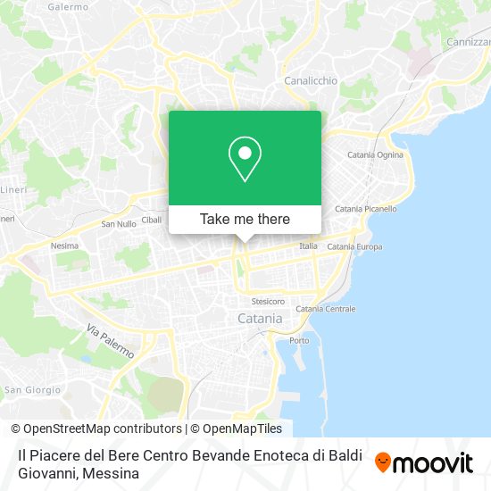 Il Piacere del Bere Centro Bevande Enoteca di Baldi Giovanni map